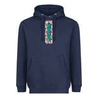 Navy softball and baseball pen wraps Heavyweight Hoodie - BundleAndBundleShop