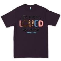 Plum for god so loved the world Premium Tee - MaliasSmallBusiness
