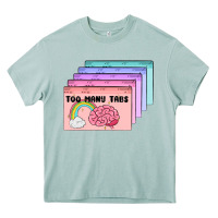 Arona too many tabs Heavy Core Tee - MaliasSmallBusiness