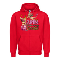 Red cupids brewıng  company olivia Zipper Hoodie - OliviaCreatesArt