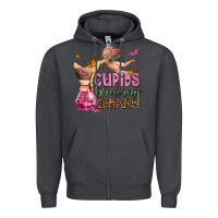 Smoke cupids brewıng  company olivia Zipper Hoodie - OliviaCreatesArt