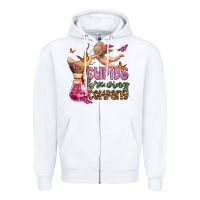 White cupids brewıng  company olivia Zipper Hoodie - OliviaCreatesArt