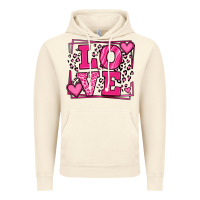 Vintage Artic Love leopard frame Vintage Hoodie - LillyAllenDesigns