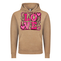 Vintage Coffee Love leopard frame Vintage Hoodie - LillyAllenDesigns