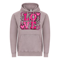 Vintage Zinc Love leopard frame Vintage Hoodie - LillyAllenDesigns