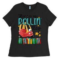 Black they see me rollin' they hatin' Ladies Tee - MaliasSmallBusiness