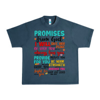 Midnight Navy promises from god Urban Heavy Tee - Artiststas