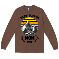 Chestnut Best Buckin Mom Ever Long Sleeve Tee - Bettercallsaul