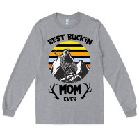 Heather Grey Best Buckin Mom Ever Long Sleeve Tee - Bettercallsaul
