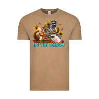 Vintage Coffee Fall Tis The Season Animals Vintage Tee - LillyAllenDesigns