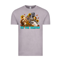 Vintage Zinc Fall Tis The Season Animals Vintage Tee - LillyAllenDesigns