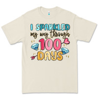 I Sparkled My Way Through 100 Days Premium Tee | Teevron