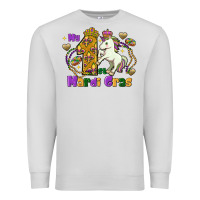 Dove Grey my first mardi gras unicorn Premium Sweatshirt - FaDigitalArtStudio
