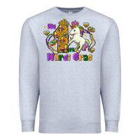Heather Grey my first mardi gras unicorn Premium Sweatshirt - FaDigitalArtStudio