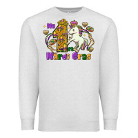 Oatmeal Heather my first mardi gras unicorn Premium Sweatshirt - FaDigitalArtStudio