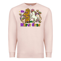 Pale Pink my first mardi gras unicorn Premium Sweatshirt - FaDigitalArtStudio