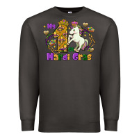 Smoke my first mardi gras unicorn Premium Sweatshirt - FaDigitalArtStudio