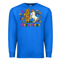 True Royal my first mardi gras unicorn Premium Sweatshirt - FaDigitalArtStudio