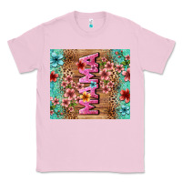 Bubblegum Pink floral mama Classic Tee - LillyAllenDesigns
