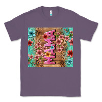 Lavender floral mama Classic Tee - LillyAllenDesigns