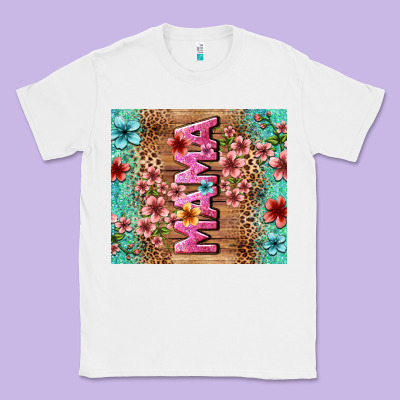Floral Mama Classic Tee Designed By Lillyallendesigns