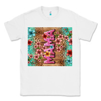 White floral mama Classic Tee - LillyAllenDesigns