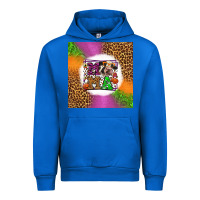 Cobalt halloween cow mama Urban Hoodie - LillyAllenDesigns