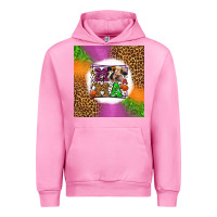 Fuchsia Pink halloween cow mama Urban Hoodie - LillyAllenDesigns