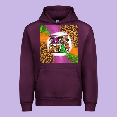 Halloween Cow Mama Urban Hoodie Designed By Lillyallendesigns