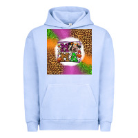 Pigment Grape Ice halloween cow mama Urban Hoodie - LillyAllenDesigns