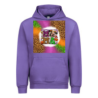 Tulip halloween cow mama Urban Hoodie - LillyAllenDesigns