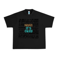 Black mama it s okay Urban Heavy Tee - Artiststas