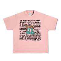 Salmon mama it s okay Urban Heavy Tee - Artiststas