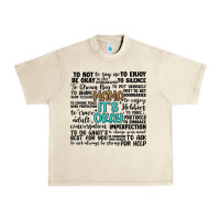 Sandshell mama it s okay Urban Heavy Tee - Artiststas
