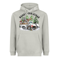 Moon Dust merry christmas gnomies Heavyweight Hoodie - FaDigitalArtStudio