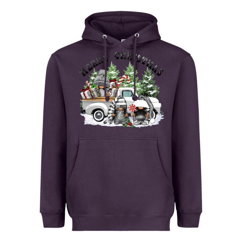 Merry Christmas Gnomies Heavyweight Hoodie by FaDigitalArtStudio | Teevron