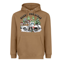 Toasted Coconut merry christmas gnomies Heavyweight Hoodie - FaDigitalArtStudio