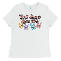 White god says you are easter Ladies Tee - MaliasSmallBusiness