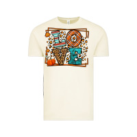 Vintage Arctic Fall Autumn Leopard Love Vintage Tee - LillyAllenDesigns