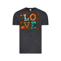 Vintage Black Fall Autumn Leopard Love Vintage Tee - LillyAllenDesigns