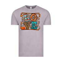 Vintage Zinc Fall Autumn Leopard Love Vintage Tee - LillyAllenDesigns