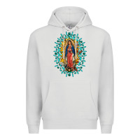 Our Lady Of Guadalupe Gemstone Sunflowers Premium Hoodie | Teevron