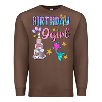 Chestnut Birthday Girl 9 Premium Sweatshirt - BundleAndBundleShop