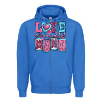 True Royal love is being called mama Zipper Hoodie - OliviaCreatesArt