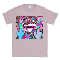 Lilac mama cowboy western animal pattern neon Classic Tee - LillyAllenDesigns