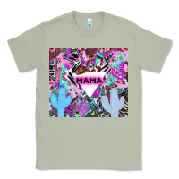 Matcha mama cowboy western animal pattern neon Classic Tee - LillyAllenDesigns
