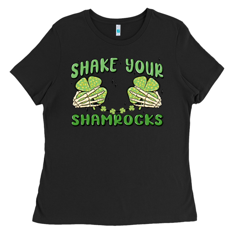 Shake Your Shamrocks Ladies Tee by MaliasSmallBusiness | Teevron