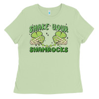 Matcha shake your shamrocks Ladies Tee - MaliasSmallBusiness