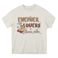 Cream enemies to lovers book club Heavy Core Tee - MaliasSmallBusiness