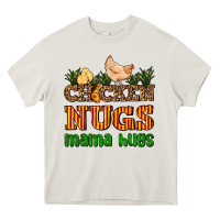 Cream chicken nugs mama hugs Heavy Core Tee - AdoDesignShop